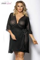 Islla - Vestaglia in tulle con inserti in pizzo.