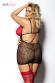 Yammy - Chemise in pizzo e tulle.