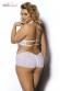 ORETHA - Set due pezzi con reggiseno e culotte in tulle.