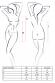 Babydoll con stringatura anteriore regolabile.