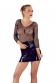 Intimo Mandy Mystery: shirt in rete elastica.