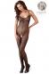 Catsuit rete nera.