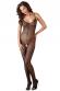 Catsuit rete nera.