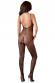 Catsuit rete nera.
