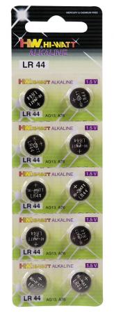 10 batterie a bottone LR44