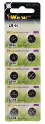 10 batterie a bottone LR44