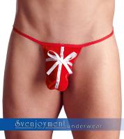 Perizoma uomo spiritoso 'pacchetto regalo'.
