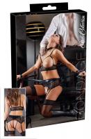 Bondage set con collare e nastri.