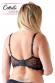 Reggiseno carioca con stringhe decorative.