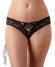 Slip in pizzo con stringatura.