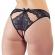 Slip in pizzo con intagli.