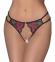 Slip in pizzo bicolore aperto al cavallo.