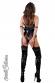 Body con aperture a zip + legature per braccia.