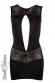 Mini abito con inserti in pizzo.