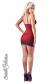 Chemise con parti in pizzo e criss cross.