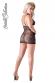 Chemise di pizzo con strisce in tessuto effetto bagnato.