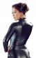 Top maniche lunghe con colletto e zip.