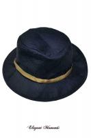 Cappello da gangster in misto lana.