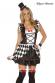 Costume Haute Harlequin 4 pezzi.