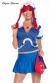 Costume bambola di pezza 5 pz. Include gonna e pinocchietti.