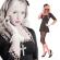 Completo Pop Star Diva 6 pezzi.