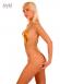 Mini body in lam dorato Goldie.