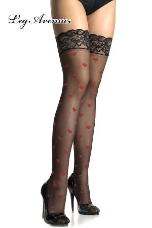 Calze con cuoricini. XL