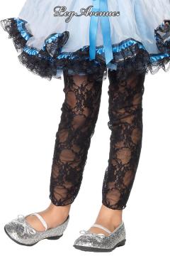 Collant per bambine in pizzo.