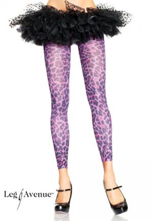 LEG AVENUE  Pantacollat maculati porpora.