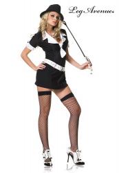 Costume gangster 3 pezzi.