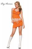 LEG AVENUE: Completo orange pop girl.