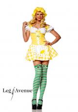 Costume Lemon Girl. 3 pezzi.
