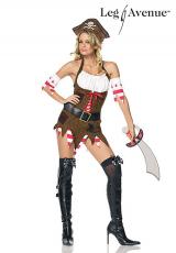 Costume Pirata con spada. 4 pz.