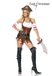 Costume Pirata con spada. 4 pz.