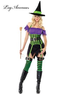 Leg Avenue: 3 PC. Spell Binding Witch Costume.