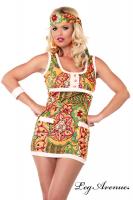 Costume hippie 2 pz.