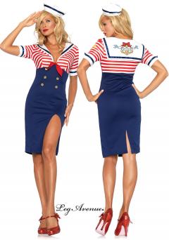 Costume Marinaia 2 pezzi - Deckhand Diva.
