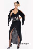 Costume orientale nero.
