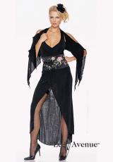 Costume orientale nero.