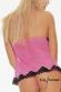 Babydoll con paillettes e perizoma.