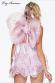 PINK FLOWER PIXIE DRESS