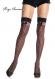 Calze gessate con fiocco laterale. XL