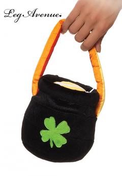 Borsetta a forma di pentola.