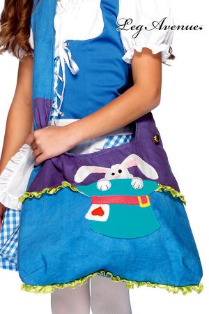 Borsa con disegno Coniglio Bianco.