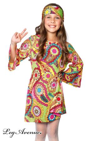 Vestito 2 pz. Hippie - Groovy Girl.