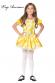 Vestito per bambina reginetta del ballo 2pz.