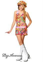 Costume Hippie 2 pz.