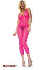Catsuit traforata senza piede.