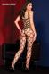 Catsuit a rete intrecciata.