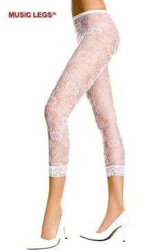 Pantacollant bianchi in pizzo.